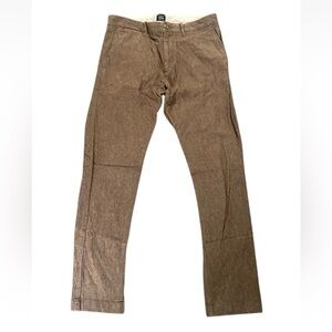 J.Crew Chino Pants Mens Size 31x30 Beige Tapered 484 Slim Fit Stretch